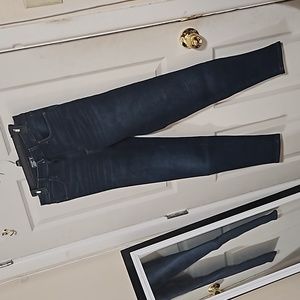 A&F high rise skinny jeans